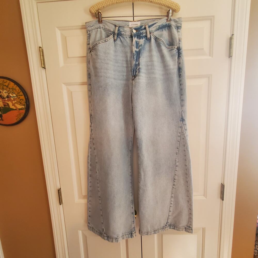 FRAME Le‎ Baggy Polazzo Jeans sz30 - Picture 4 of 8